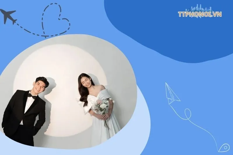 Phim trường chụp ảnh cưới tại Hưng Yên