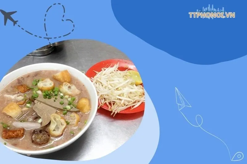 Top 6 quán cháo lòng Hưng Yên uy tín